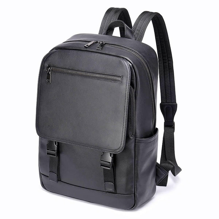 Luxury Business Laptop Pure Genuine Leather Backpack