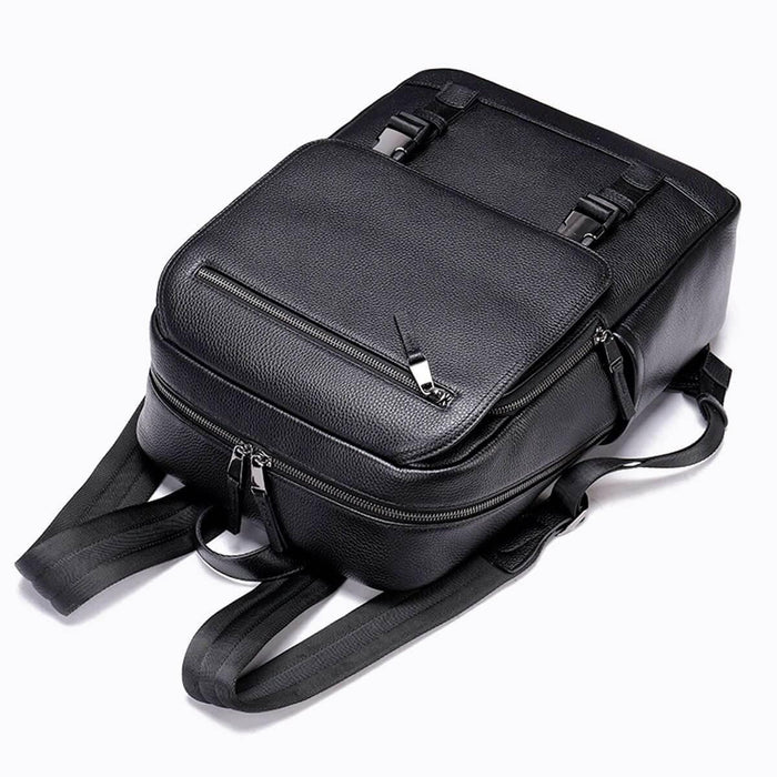 Luxury Business Laptop Pure Genuine Leather Backpack