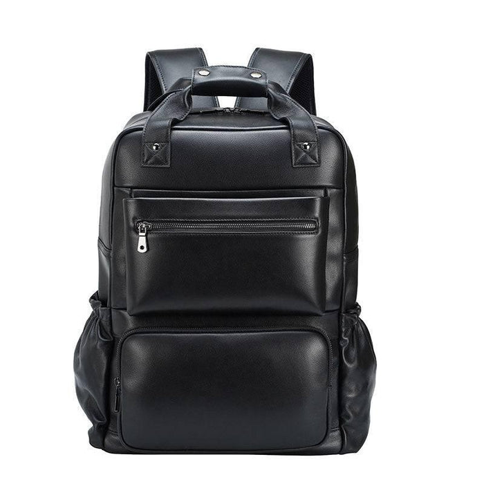 High-Quality Unique Men's Leather Backpack