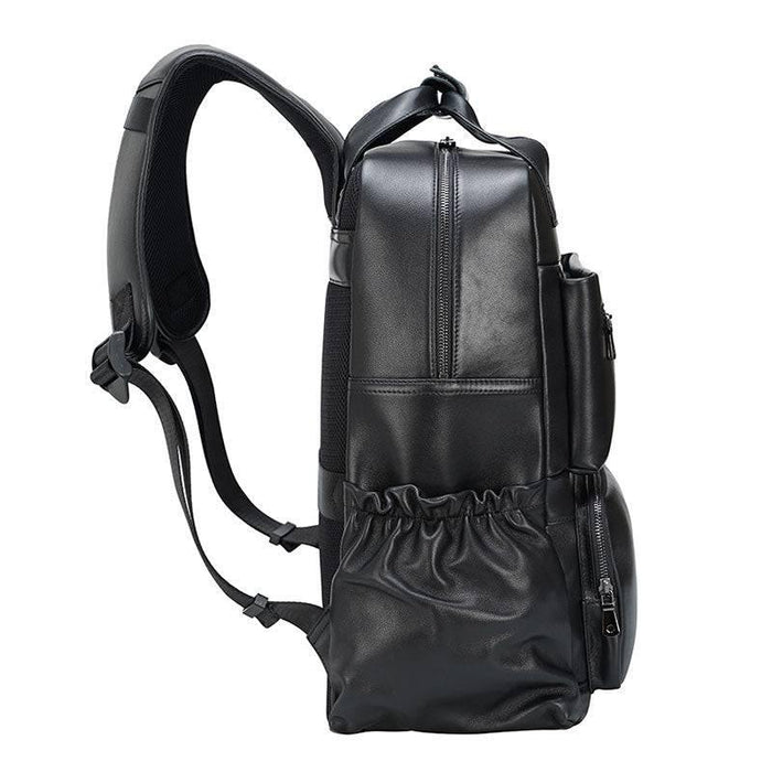 High-Quality Unique Men's Leather Backpack