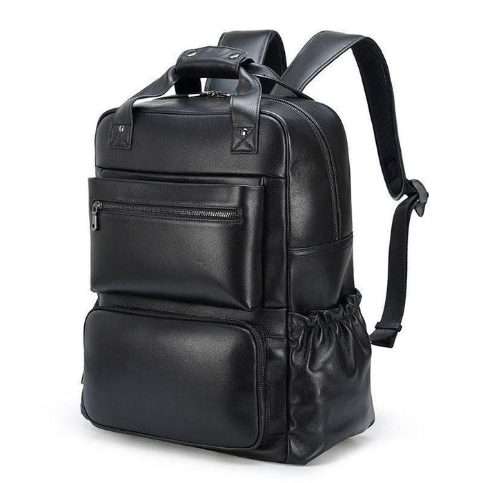 High-Quality Unique Men's Leather Backpack