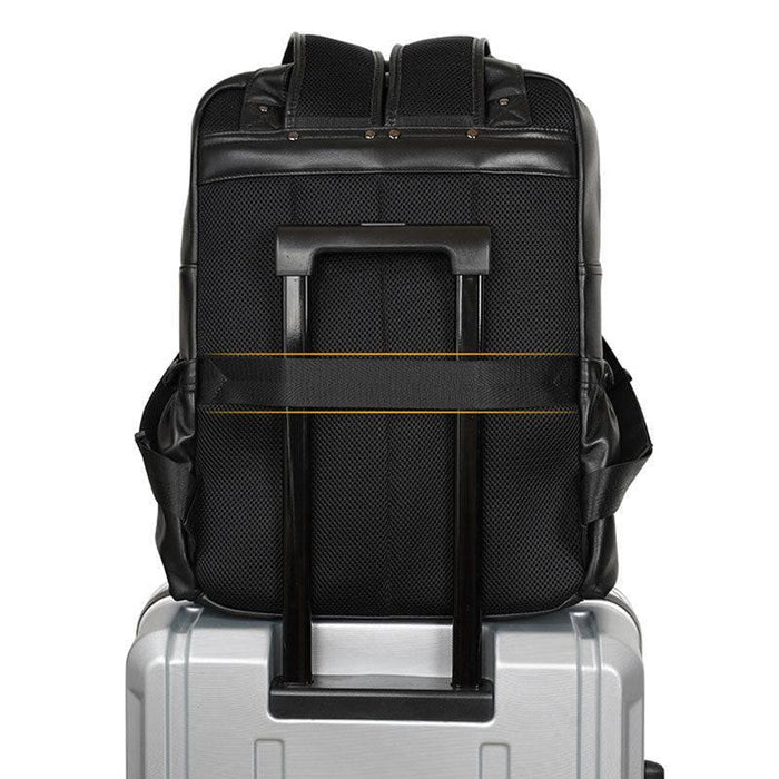 High-Quality Unique Men's Leather Backpack