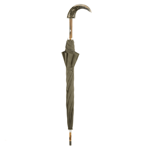Luxury Classic Mutton Horn Khaki Umbrella