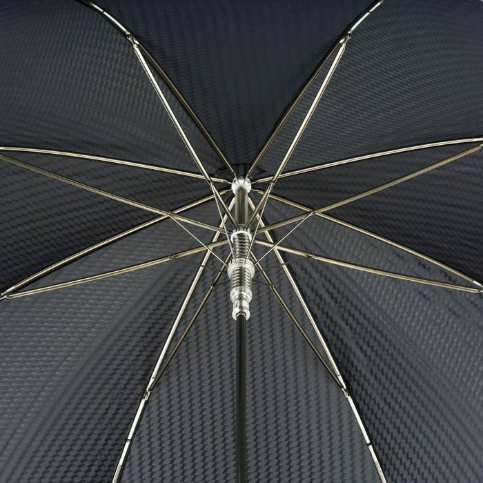 Luxury Designer Black Umbrella With Studs