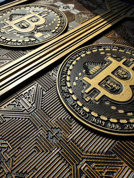 Wooden Backgammon "Bitcoin", Wooden Backgammon Board