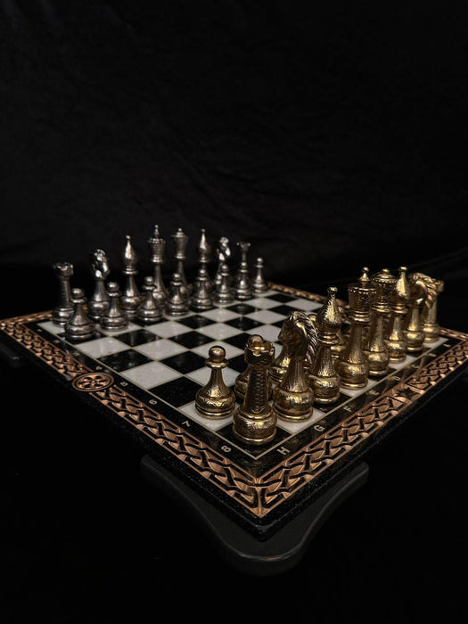 Set of Large Chess Pieces: Chessmen and Chess Pieces