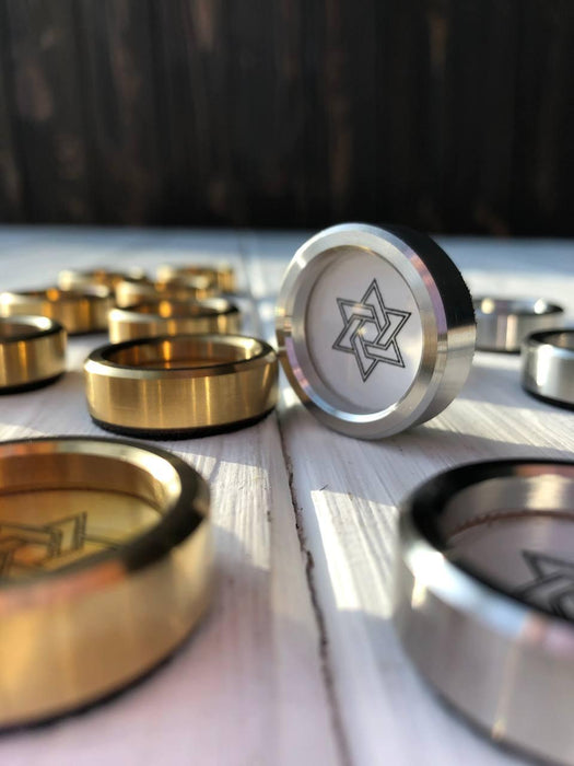 Metal Checkers Pieces, Backgammon Board Chips