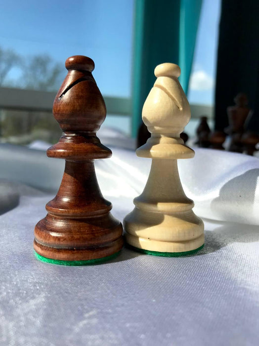 Large Wooden Chess Piece Set, Chessmen, Collectibles