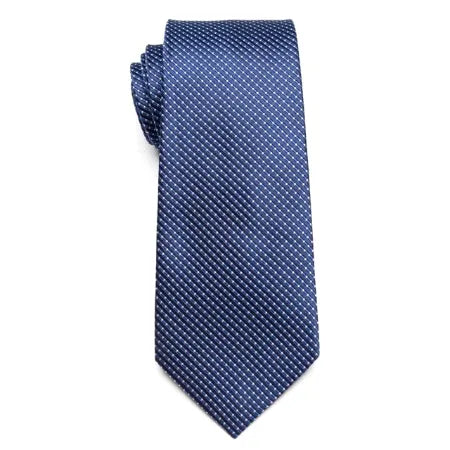 Classic Blue Striped Necktie for Men - Elegant Accessory for Formal Occasions