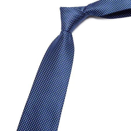 Classic Blue Striped Necktie for Men - Elegant Accessory for Formal Occasions