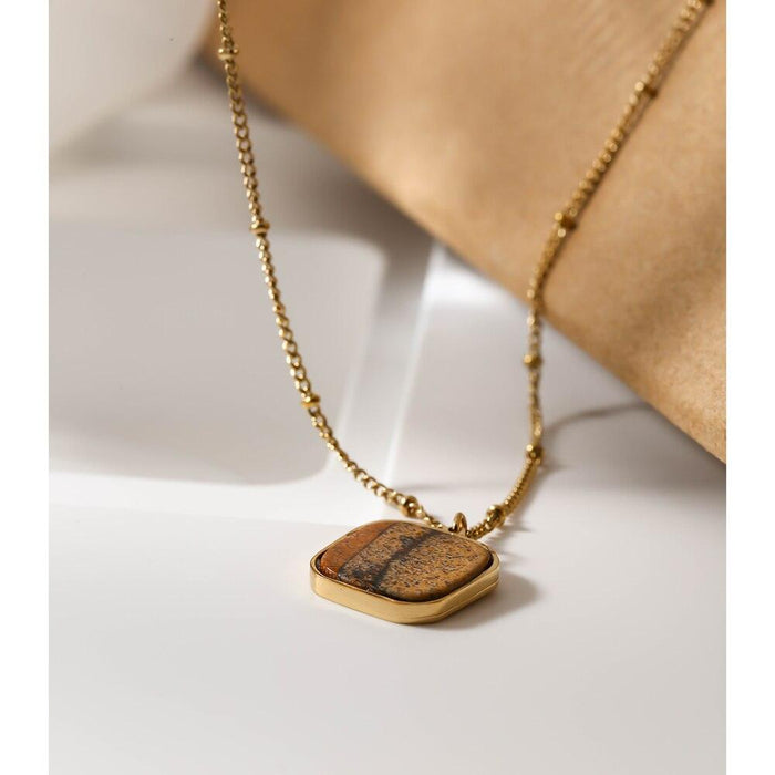 Natural Stone Stylish Necklace