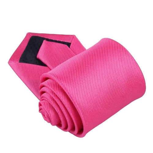 Mens Classic Plain Tie in 20 Elegant Colors