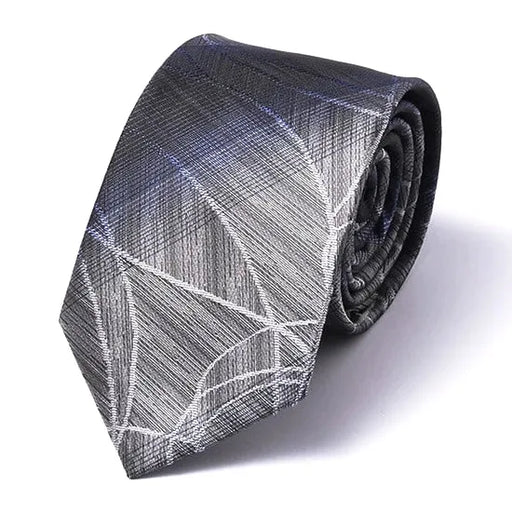 Silk Skinny Tie for Men - Classy Multi-Dimensional Design