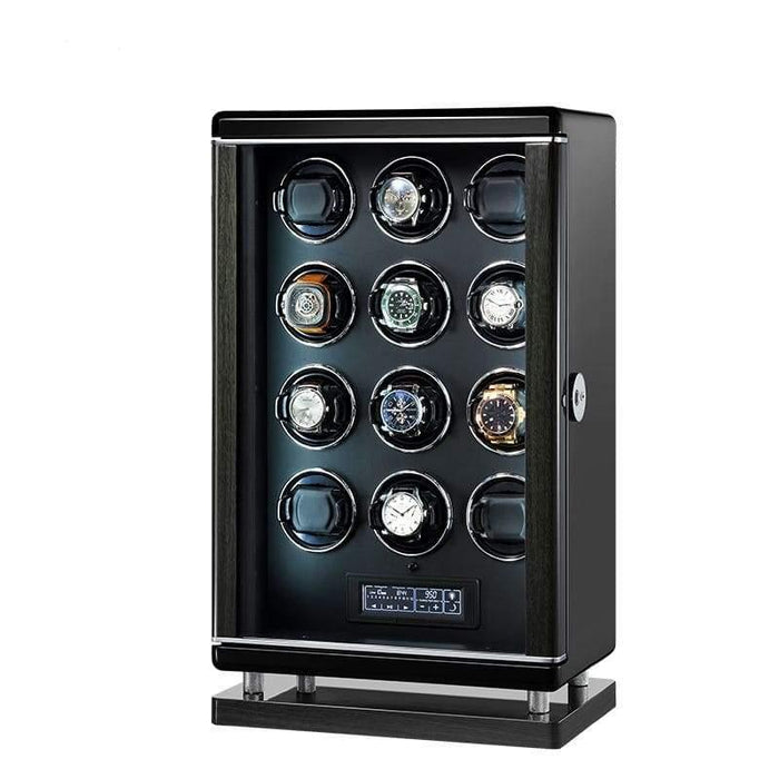 Winding Mechanism with Secure Fingerprint Lock 12 Slots