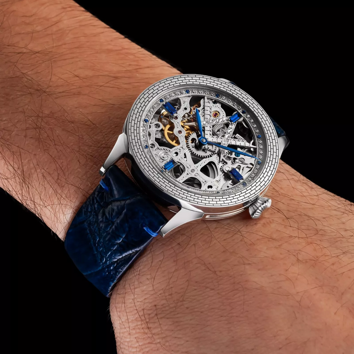 Mystery Skeleton Watch – Mechanical Luxury Wristwatch