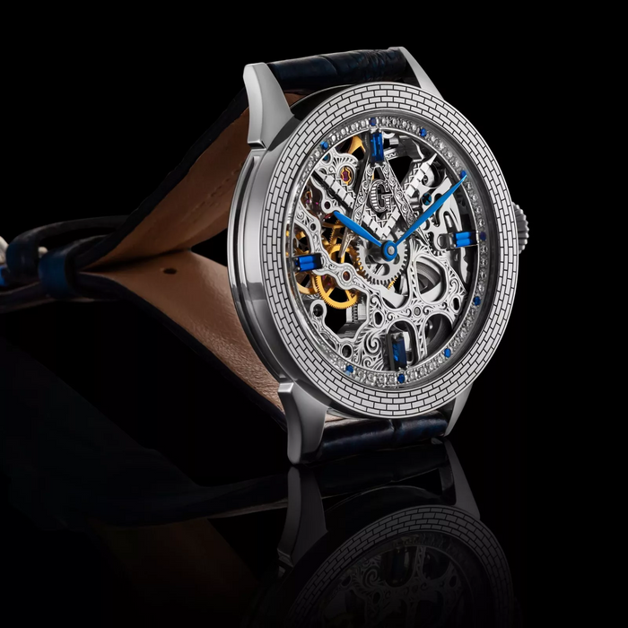 Mystery Skeleton Watch – Mechanical Luxury Wristwatch