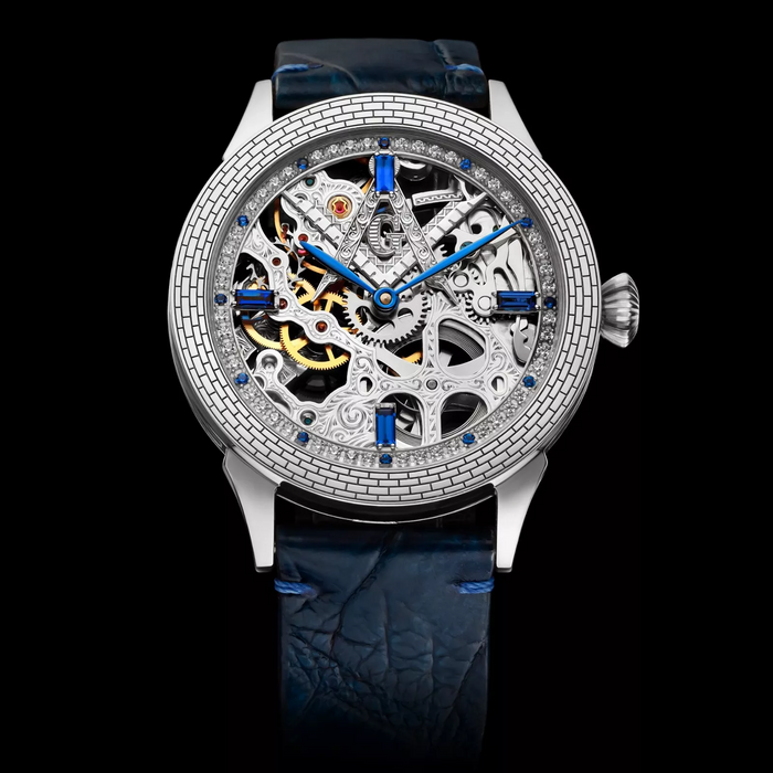Mystery Skeleton Watch – Mechanical Luxury Wristwatch