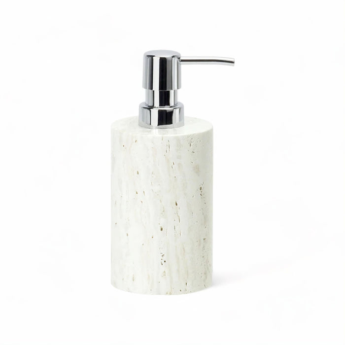Travertine Bathroom Accessories Set – Natural Elegance