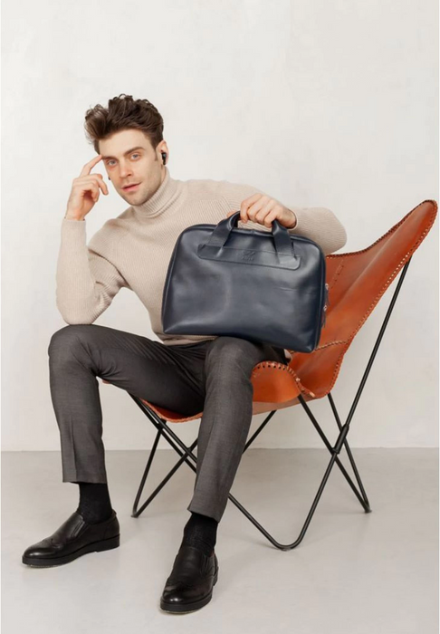 Premium Leather Briefcase – Stylish Business Essential