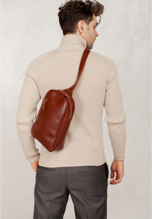 Leather Crossbody Bag for Men – Elegant and Functional