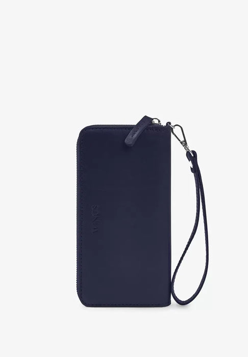 Classic Leather Wallet with Zipper – Secure and Sophisticated