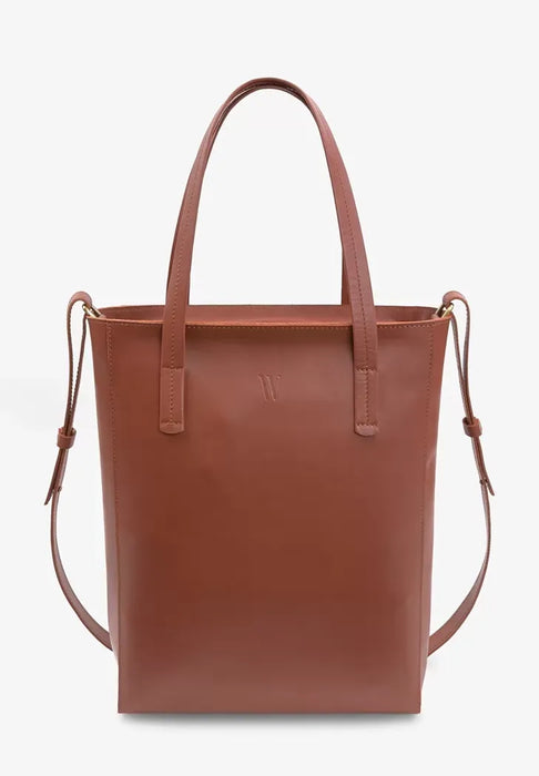 Luxury Genuine Leather Shopper – Spacious, Stylish, and Durable