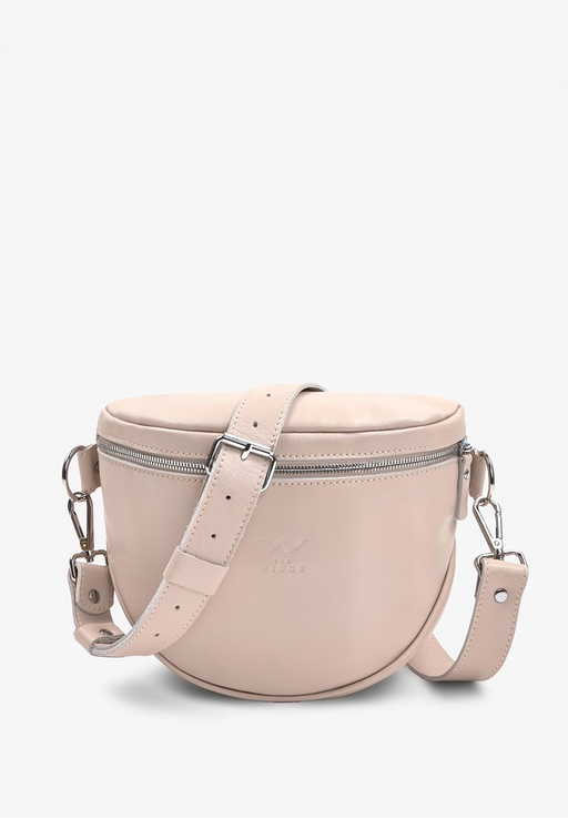 Leather Waist Crossbody Bag – Compact and Hands-Free