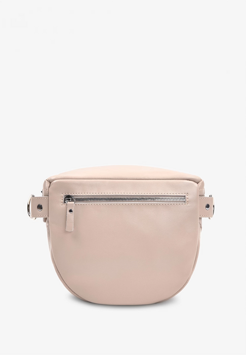 Leather Waist Crossbody Bag – Compact and Hands-Free