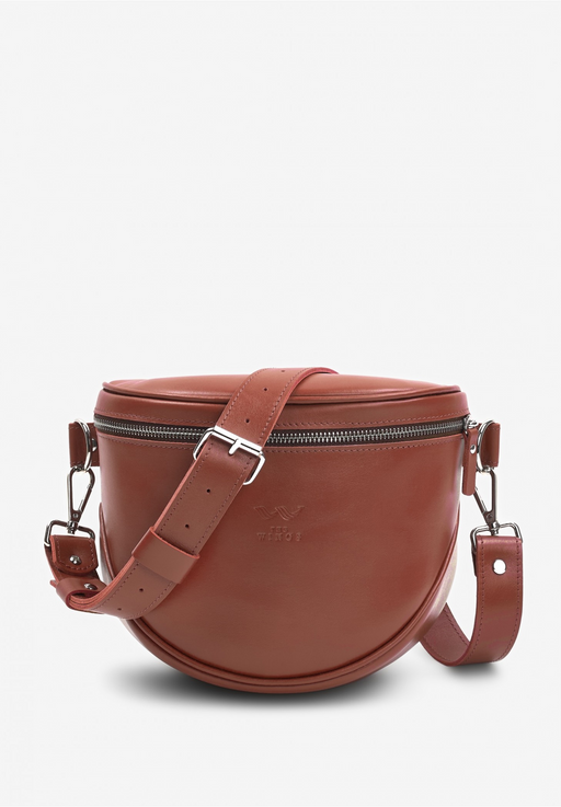 Leather Waist Crossbody Bag – Compact and Hands-Free