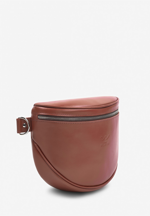 Leather Waist Crossbody Bag – Compact and Hands-Free