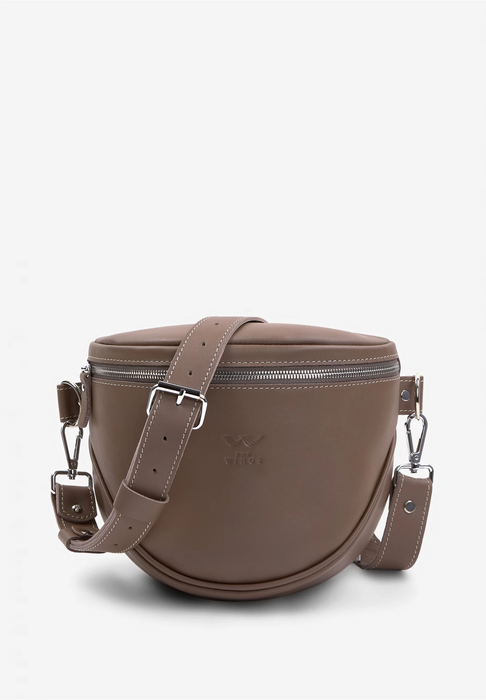 Leather Waist Crossbody Bag – Compact and Hands-Free