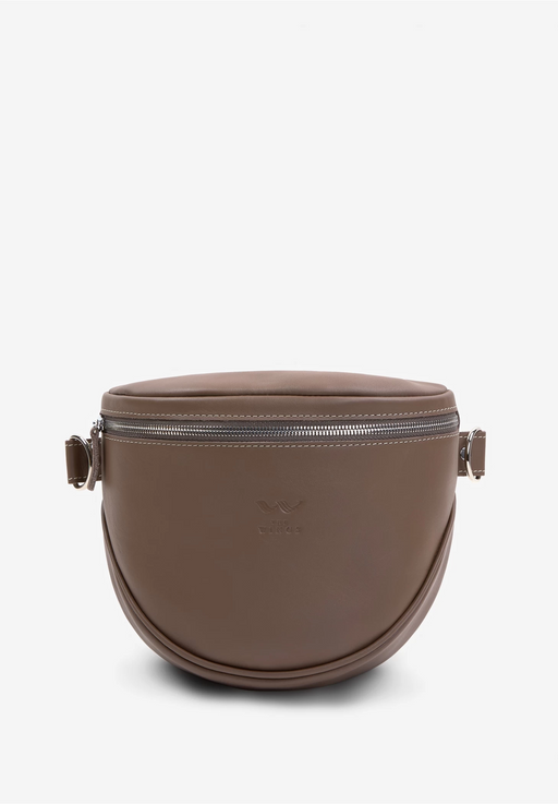 Leather Waist Crossbody Bag – Compact and Hands-Free