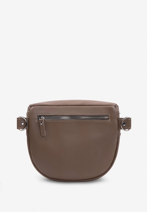 Leather Waist Crossbody Bag – Compact and Hands-Free