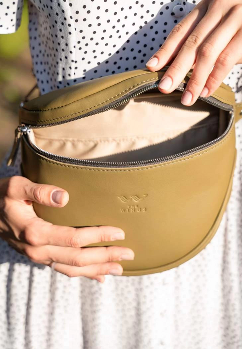 Leather Waist Crossbody Bag – Compact and Hands-Free