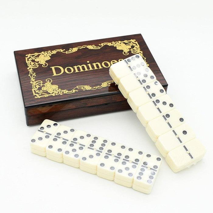 Modern Dominoes Set For Domino Game, Gift For Dad