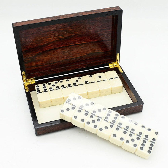 Modern Dominoes Set For Domino Game, Gift For Dad