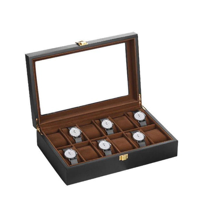 Watch Storage Box with 12 Slots for Watch Collection