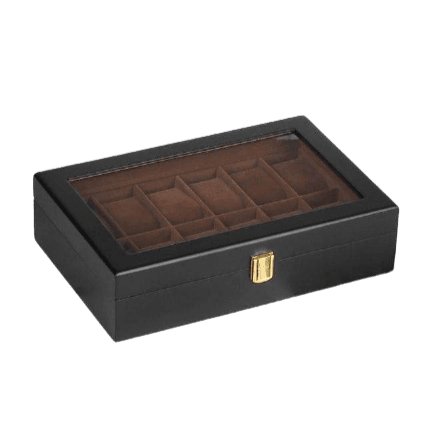 Watch Storage Box with 12 Slots for Watch Collection