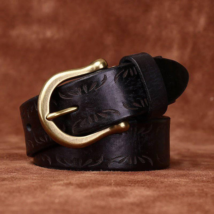 Modern Leather Belt For Women or Men, Meera Model