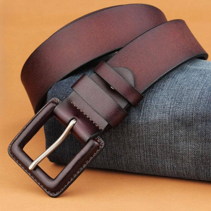 Leather Belt For Women or Men, Corvette Model