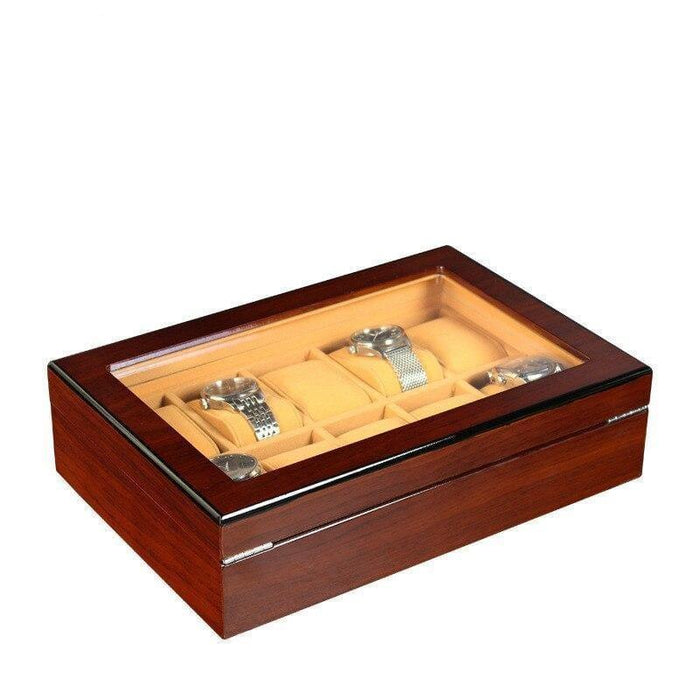 Watch Box Holder for Watch Collection Storage with 10 Slots
