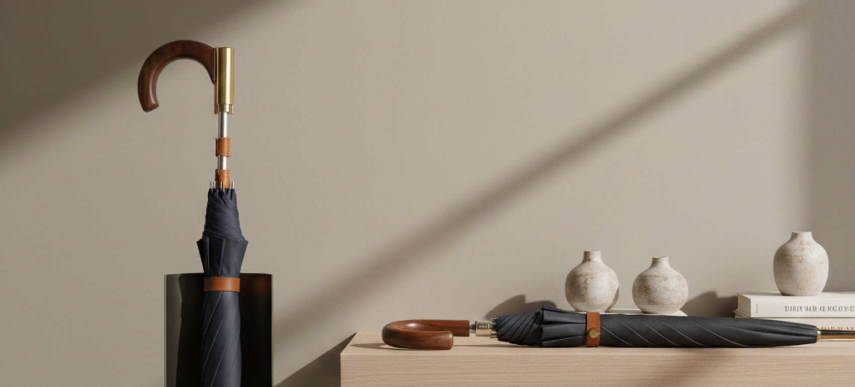 How To Store A Luxury Umbrella Vertically Or Horizontally?