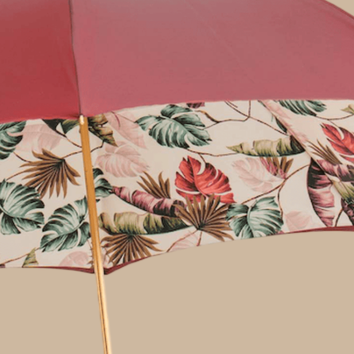 Double Cloth Construction of Luxury Umbrellas Enhances Structural Stability