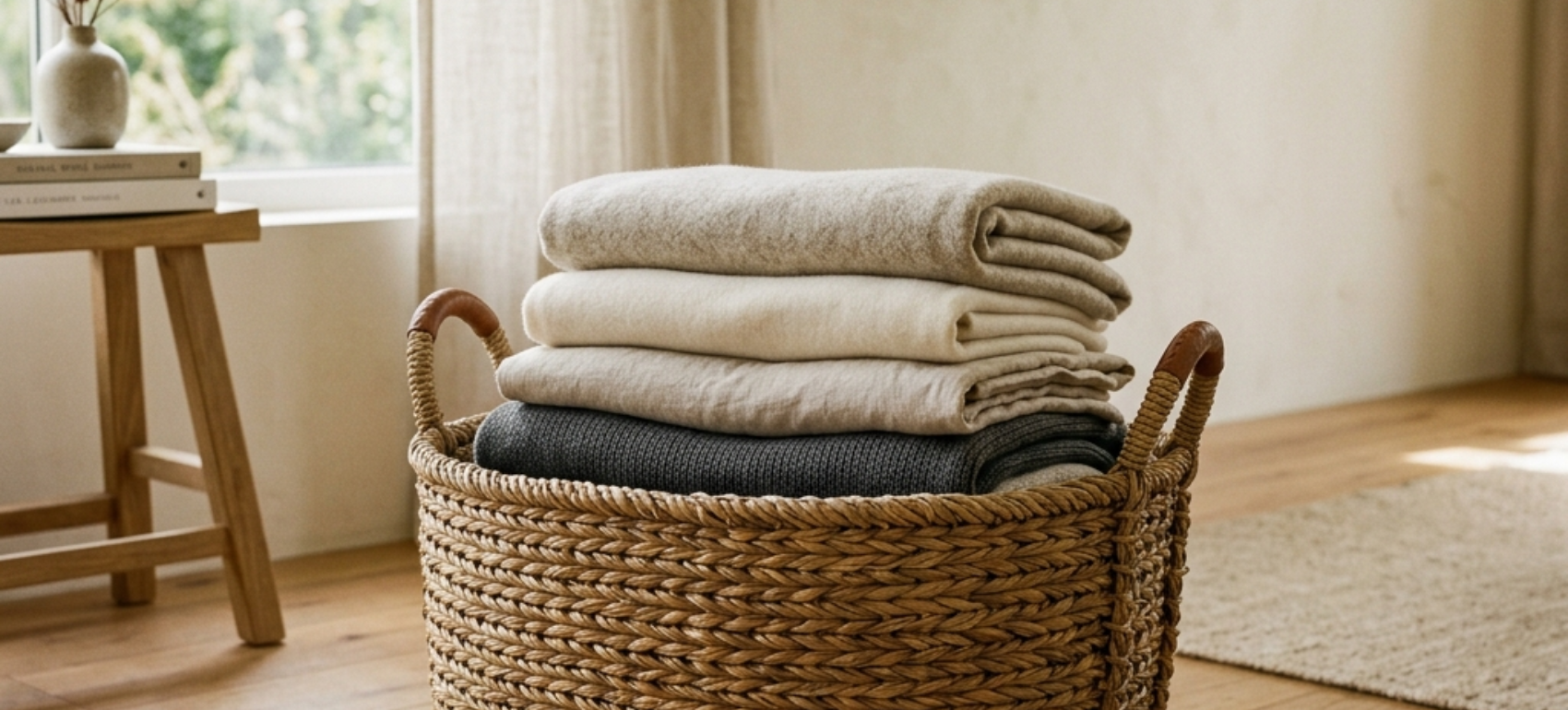 Luxury Baskets Combine Practical Storage With Elegant Design