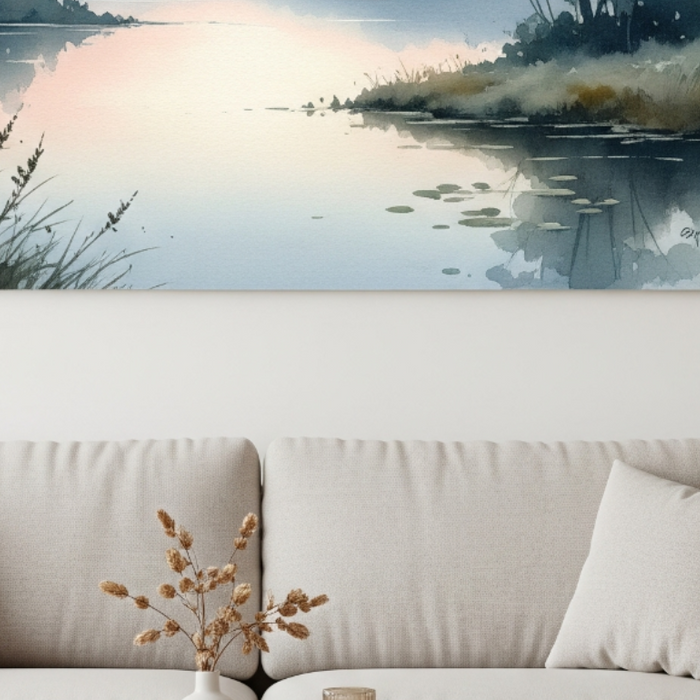 Watercolor Paintings for Your Home: Soft Elegance That Brings Walls to Life