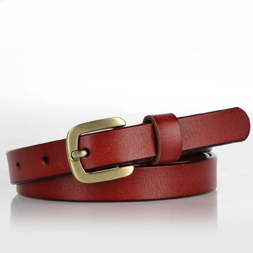 High-Quality Genuine Leather Designer Belt for Women