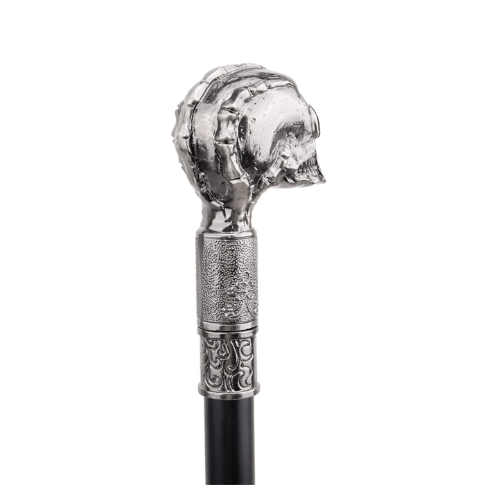 Steampunk Designer Skull Handle Walking Stick Cosplay Style