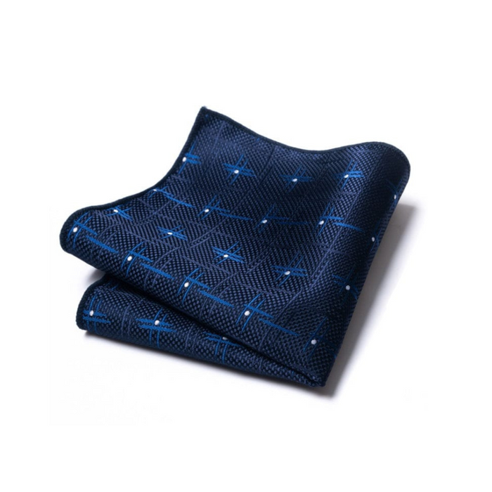 Men's Silk Handkerchief, Fashionable Rolled Pocket Square