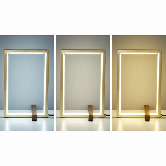Sleek and Minimalist Square-Design Table Lamp for a Modern Touch