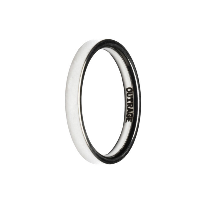 Silver Minimalistic Band Ring 3MM